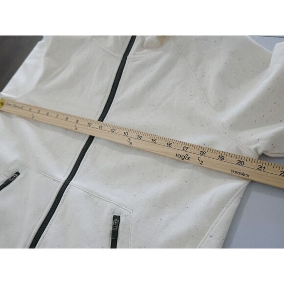 DSG Women's Sport Fleece Full Zip Jacket Bright Sand Multi Nep Small - Picture 5 of 9